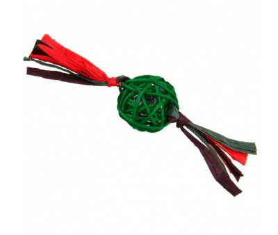 Игрушка (GiGwi) 75509 Мячик с колокольчиком для кошек, 13см  Игрушка (GiGwi) 75509 Мячик с колокольчиком для кошек, 13см