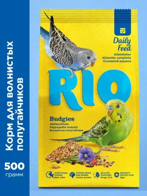 Rio 0,5кг для волнистых попугайчиков основной рацион фото