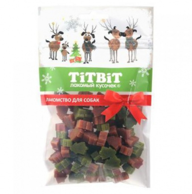 TitBit 0,1кг жевательный снек для собак (Новогодняя коллекция) TitBit 0,1кг жевательный снек для собак (Новогодняя коллекция)
