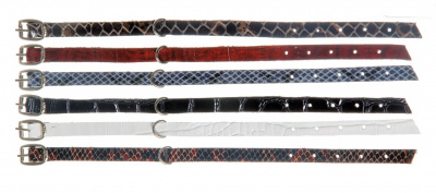 Ошейник кожа 9мм (10шт) Зооник (10596)