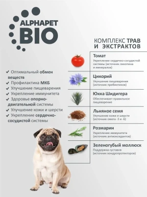 AlphaPet Superpremium (АльфаПет) 12кг с бараниной и потрошками сухой для взрослых собак средних пород с чувствительным пищеварением (652338) фото AlphaPet Superpremium (АльфаПет) 12кг с бараниной и потрошками сухой для взрослых собак средних пород с чувствительным пищеварением (652338) фото