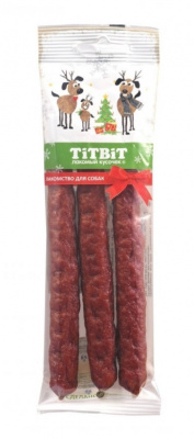TiTBiT 0,08кг колбаски Любительские для собак (Новогодняя коллекция) TiTBiT 0,08кг колбаски Любительские для собак (Новогодняя коллекция)