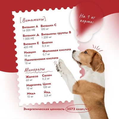 Best Dinner Adult Medium/Maxi  3 кг ягненок с томатами для крупных и средних пород для собак  фото