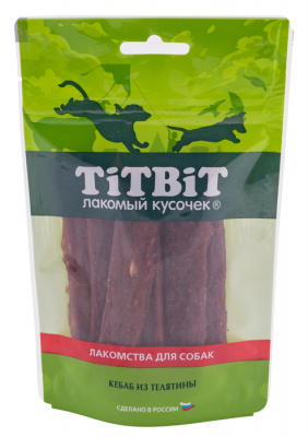TiTBiT 0,075кг Золотая коллекция кебаб из телятины для собак TiTBiT 0,075кг Золотая коллекция кебаб из телятины для собак