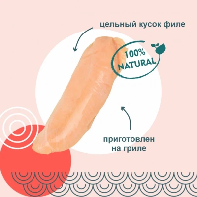 Inaba Yaki Sasami 0,026кг Куриное филе со вкусом кацуобуси для кошек фото