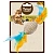 Игрушка (Triol) NATURAL Мяч для регби с перьями из гофрокартона для кошек, 60/190мм фото