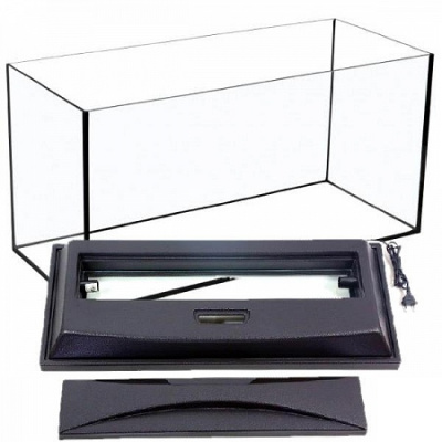 Аквариумный комплекс (Голдфиш) прямоугольный 200л венге с лампой диодной Т8 G13