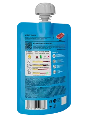 Wellement 0,08кг Говядина жидкий топпинг для собак фото