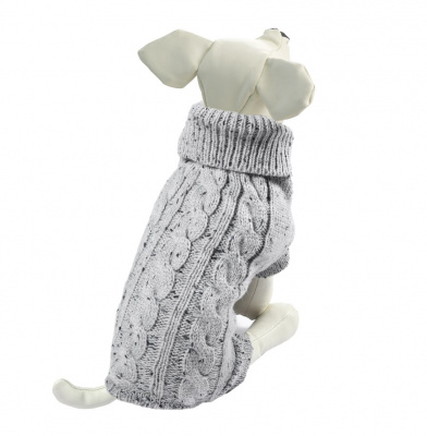 Свитер (Triol) Косички XL, серый, размер 40см 