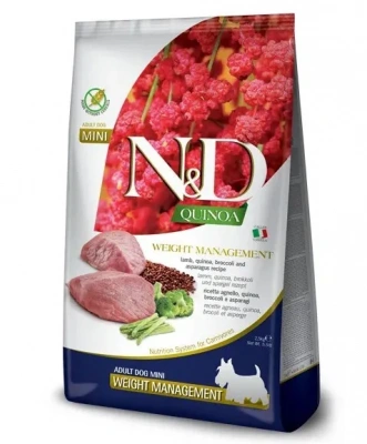 Farmina (Фармина) N&D Dog 2,5кг ягненок и киноа для контроля веса мини (040114) фото