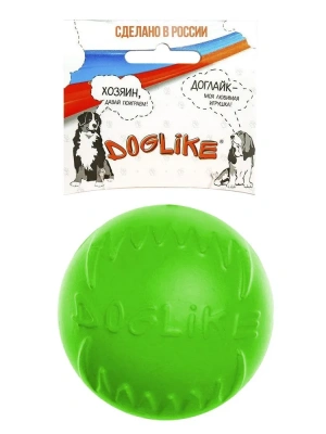 Игрушка (Doglike) мяч Средний 8,5см, зеленый фото