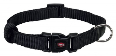 Ошейник (Trixie) 201501  Premium, S–M: 30–45 см/15 мм, чёрный