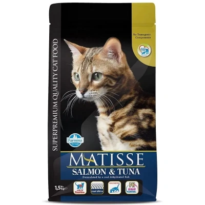 Farmina (Фармина) Matisse 1,5кг лосось с тунцом сухой для кошек (9105) фото Farmina (Фармина) Matisse 1,5кг лосось с тунцом сухой для кошек (9105) фото