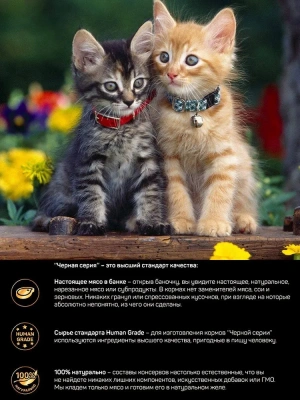 Четвероногий гурман  0,1кг Golden Line Цыпленок с телятиной в желе для котят (546908) фото Четвероногий гурман  0,1кг Golden Line Цыпленок с телятиной в желе для котят (546908) фото