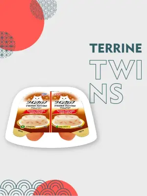 Inaba Ciao Twins Terrine 0,07кг (35г*2шт) RU1203 Паштет для кошек тунец Магуро и куриное филе со вкусом кацуобуси Inaba Ciao Twins Terrine 0,07кг (35г*2шт) RU1203 Паштет для кошек тунец Магуро и куриное филе со вкусом кацуобуси фото