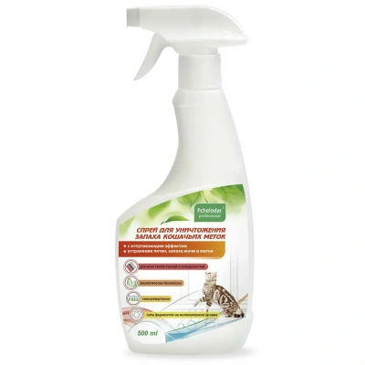 Спрей для уничтожения запаха кошачьих меток 500 мл Пчелодар (14) Спрей для уничтожения запаха кошачьих меток 500 мл Пчелодар (14)