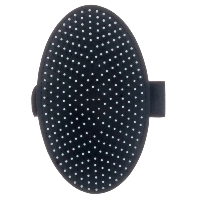 Щетка DeLIGHT резиновая (мет.зуб) на руку с каплей  47110 /12/ фото