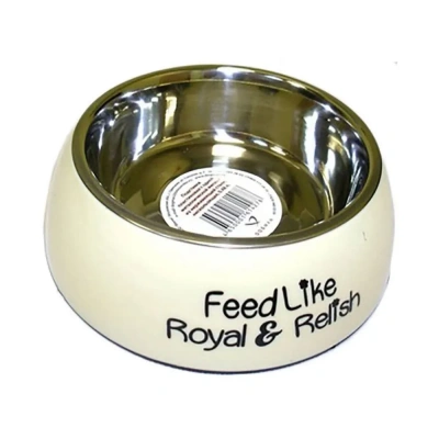 Подставка (Догман) пластиковая  с одной металлической миской на резинке 0,48 л Подставка (Догман) пластиковая  с одной металлической миской на резинке 0,48 л