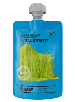 Wellement 0,08кг Говядина жидкий топпинг для собак фото