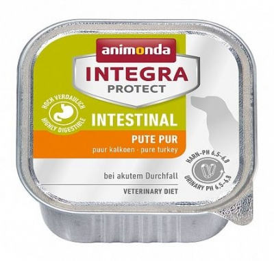 Animonda Integra Protect Intestinal 0,15кг консервы с индейкой при нарушении пищеварения для собак(864138)
