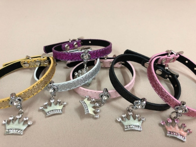 Ошейник (Pet Fashion) Люкс Империя черный 1*28см