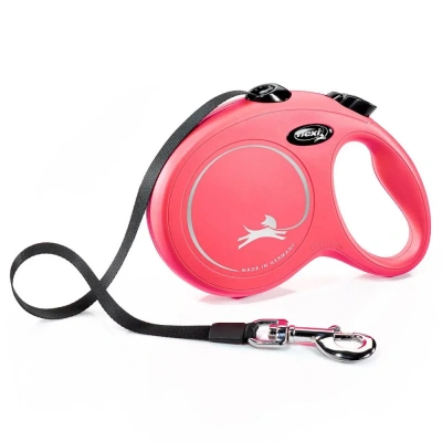 Рулетка (Flexi) Classic New L ремень 5 м 50 кг красный фото