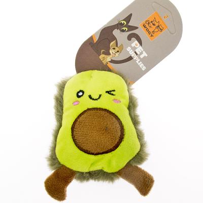 Игрушка WOGY Авокадо 11х8х3.5см с мятой фото