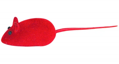 Игрушка (Triol) 3850 Мышь велюровая 65мм, туба 45шт фото