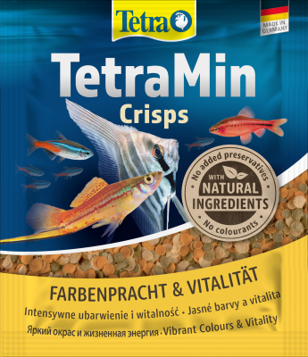 Tetra Min Crisps Sachet 0,012кг корм чипсы для рыб
