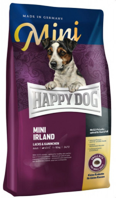 Happy Dog Supreme Mini Ireland 8кг лосось, кролик сухой для собак мелких пород улучш. сост. кожи и шерсти (123456) Happy Dog Supreme Mini Ireland 8кг лосось, кролик сухой для собак мелких пород улучш. сост. кожи и шерсти (123456)