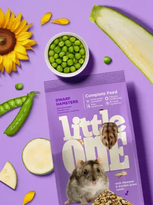 Little One 0,4кг Корм для карликовых хомячков фото