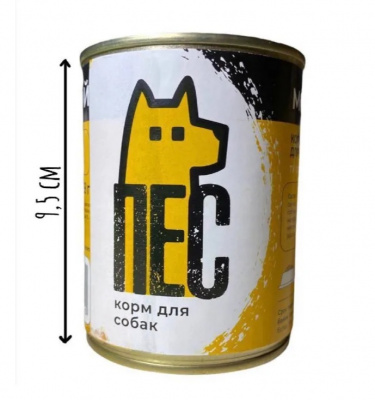 Пёс&Кот 0,338кг Мясное ассорти с говядиной консервы для собак (167340) фото Пёс&Кот 0,338кг Мясное ассорти с говядиной консервы для собак (167340) фото