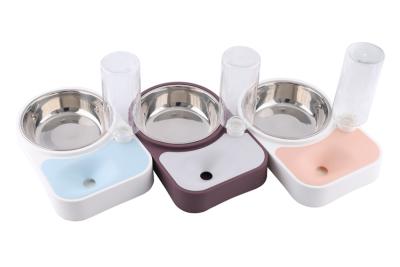 Миска (Чудодом) с автопоилкой для животных 500мл, 30х20х7см фото