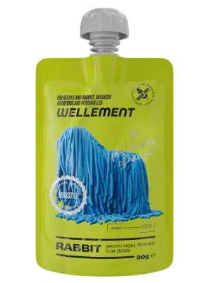 Wellement 0,08кг Кролик жидкий топпинг для собак фото