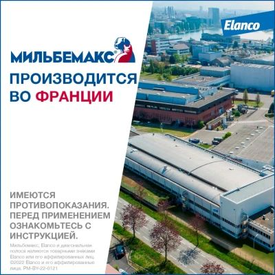 Мильбемакс (Elanco) 2таб. антигельминтик для щенков и собак до 5кг, 1таб./5 кг (ЛИЦЕНЗИЯ) фото Мильбемакс (Elanco) 2таб. антигельминтик для щенков и собак до 5кг, 1таб./5 кг (ЛИЦЕНЗИЯ) фото