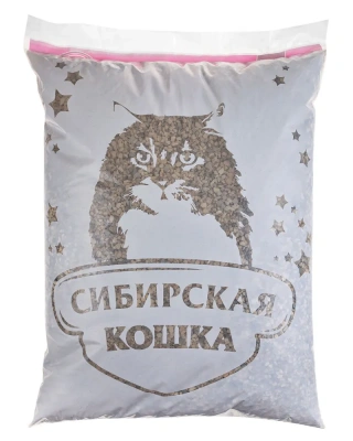 Наполнитель (Сибирская кошка) 20л Комфорт впитывающий фото Наполнитель (Сибирская кошка) 20л Комфорт впитывающий фото