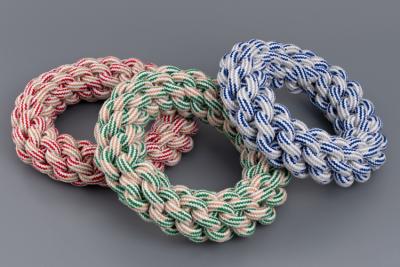 Игрушка (Nunbell) Кольцо плетеное для собак, 20х4.5см