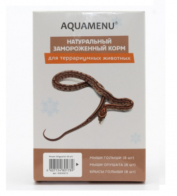 Аква Меню Мышь Опушата 0,047-0,053кг, 8шт опушенная свежемороженный корм для рептилий (блистер) фото Аква Меню Мышь Опушата 0,047-0,053кг, 8шт опушенная свежемороженный корм для рептилий (блистер) фото