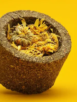 Little One 0,12кг Лукошко цветочное лакомство для грызунов фото