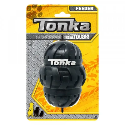 Tonka Игрушка-дозатор для лакомств тройной черный 12,7см