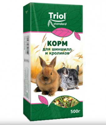 Triol Standard 0,5кг корм для шиншилл и кроликов фото Triol Standard 0,5кг корм для шиншилл и кроликов фото