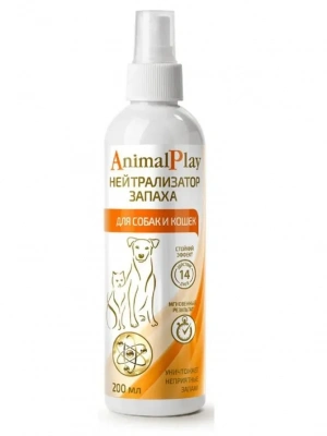 Спрей (Animal Play) Нейтрализатор запаха для собак и кошек, 200мл фото