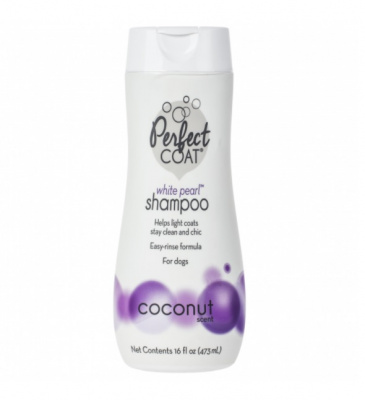 Шампунь-кондиционер (8in1) Perfect Coat для собак Белый жемчуг, 473мл 