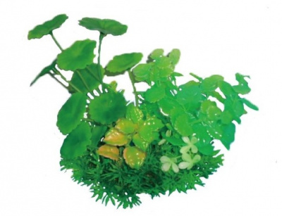 Композиция (PRIME) 615 из пластиковых растений 15см