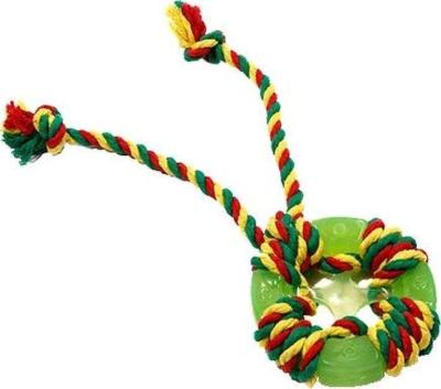 Игрушка (Doglike) Кольцо Космос с канатом Doglike (зеленый) D12-3898-GR  Игрушка (Doglike) Кольцо Космос с канатом Doglike (зеленый) D12-3898-GR