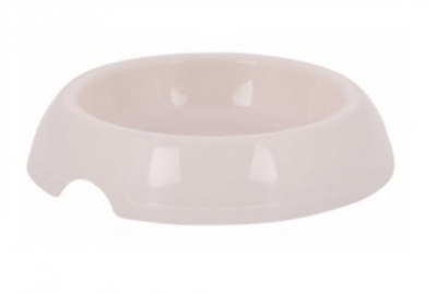 Миска (Zoo Plast) Мур-мяу 0,2л светло-бежевая (20*20*27см)