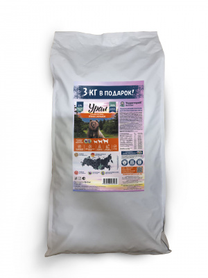 ТерриториЯ Урал 5188 12+3 кг Ягнёнок с морошкой для взрослых собак всех пород фото