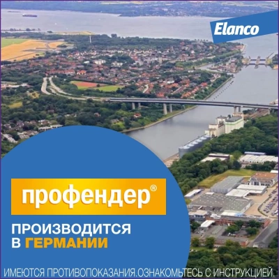 Профендер 0,70мл капли (2пип) от гельминтов на холку для кошек 2,5-5,0кг (ЛИЦЕНЗИЯ) фото Профендер 0,70мл капли (2пип) от гельминтов на холку для кошек 2,5-5,0кг (ЛИЦЕНЗИЯ) фото