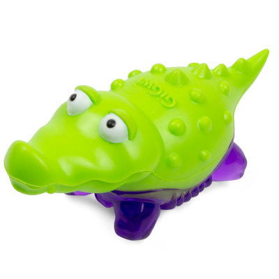 Игрушка (GiGWi) 75454 Крокодильчик с пищалкой 10см для мини собак, серия SUPPA PUPPA фото Игрушка (GiGWi) 75454 Крокодильчик с пищалкой 10см для мини собак, серия SUPPA PUPPA фото