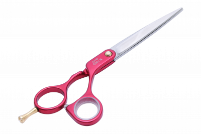 Ножницы (MADAN) M31365R прямые красные 16,5 см